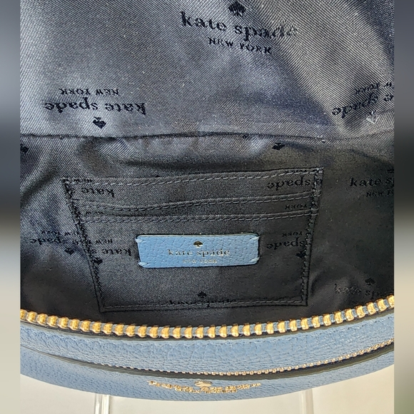 Kate Spade Leila Belt Bag Fanny Pack & Matching Wallet Bundle Fresh Blueberry - Picture 2 of 10
